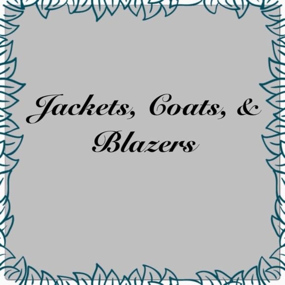 Jackets, Coats & Blazers 👇🏽👇🏽👇🏽